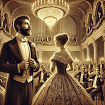 Sir Edward: Indeed, I remember it well. We danced in the grand hall, and the orchestra played beautifully. Just like a dream.