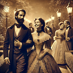 Sir Edward: Yes, and the night was filled with laughter and joy as we strolled through the gardens.