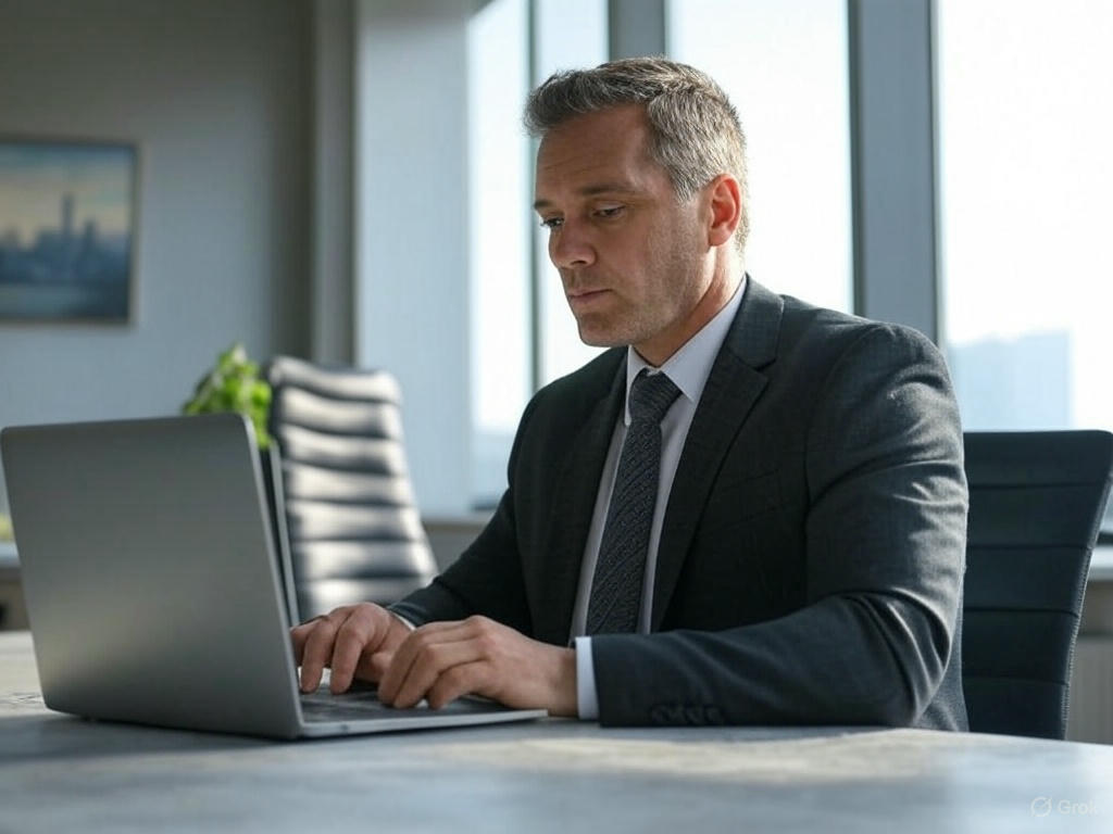 Image of a Product Manager at work